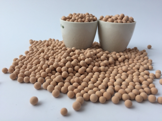 คุณภาพ  Granular 4A Molecular Sieve Desiccant With Compressive Strength 85N For Desiccation โรงงาน