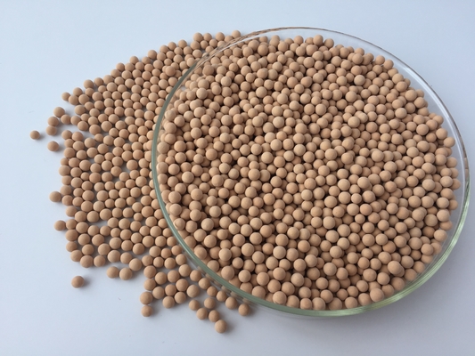 คุณภาพ  4a Molecular Sieve Adsorbent With Surface Area 500 - 800m2/G Shelf  Attrition โรงงาน