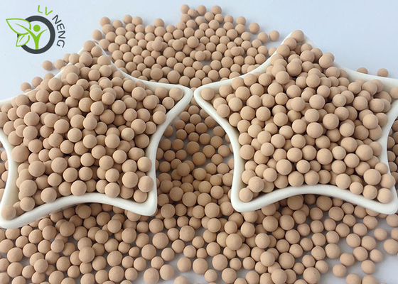 ขั้วโลกดูดซับโมเลกุลตะแกรงดูดความชื้นซีโอไลต์ Clays Bound 1.6 - 2.5mm
