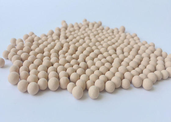 25KG / Bag 3A Molecular Sieve Desiccant Beads สำหรับการอบแห้งด้วยอากาศ