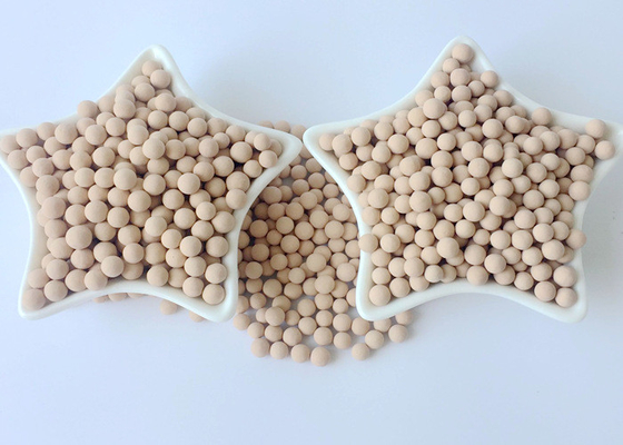 เครื่องแห้งกรองโมเลกุลประเภทอุตสาหกรรม 3A CAS 1318-02-1 สําหรับการแห้งด้วยอากาศ