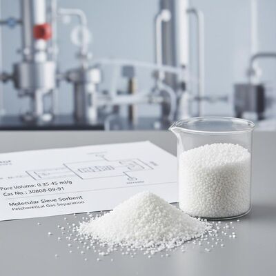 สารดูดซับซีฟโมเลกุลที่มีปริมาตรรูพรุน 0.35-0.45 มล./กรัม และความเสถียรทางความร้อนสูงถึง 400°C สำหรับการแยกก๊าซในอุตสาหกรรมปิโตรเคมี